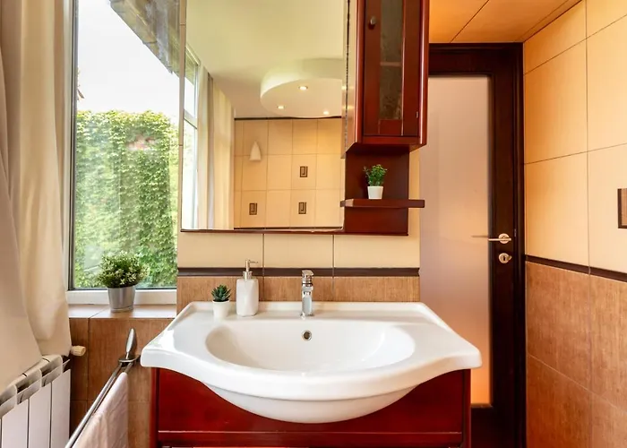 1br With Jacuzzi Near Herastrau: Ideal Getaway דירה