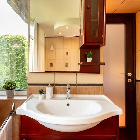 1br With Jacuzzi Near Herastrau: Ideal Getaway Appartement